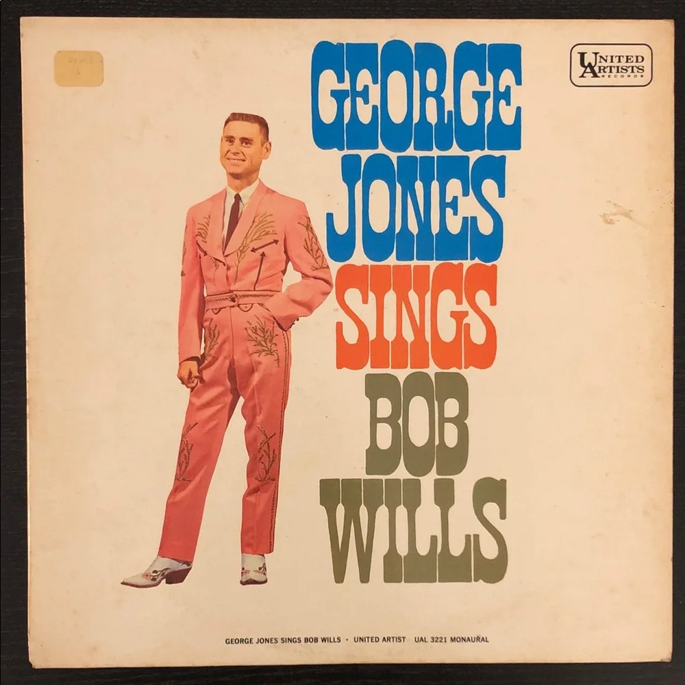 George Jones Vinyl Lp Record Album Sings Bob Wills ‘83